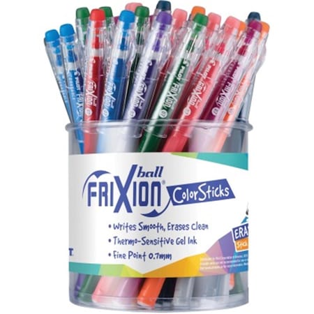 Pilot FriXion ColorStix Ballpoint Pen, Assorted Color PI465761
